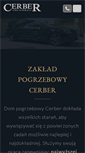 Mobile Screenshot of pogrzeby-cerber.pl